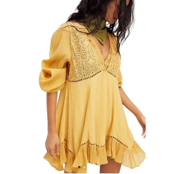 Free People | Dresses | 28 Rare Preloved Free People Endless Summer Freya  Mini Dress Set Small | Poshmark